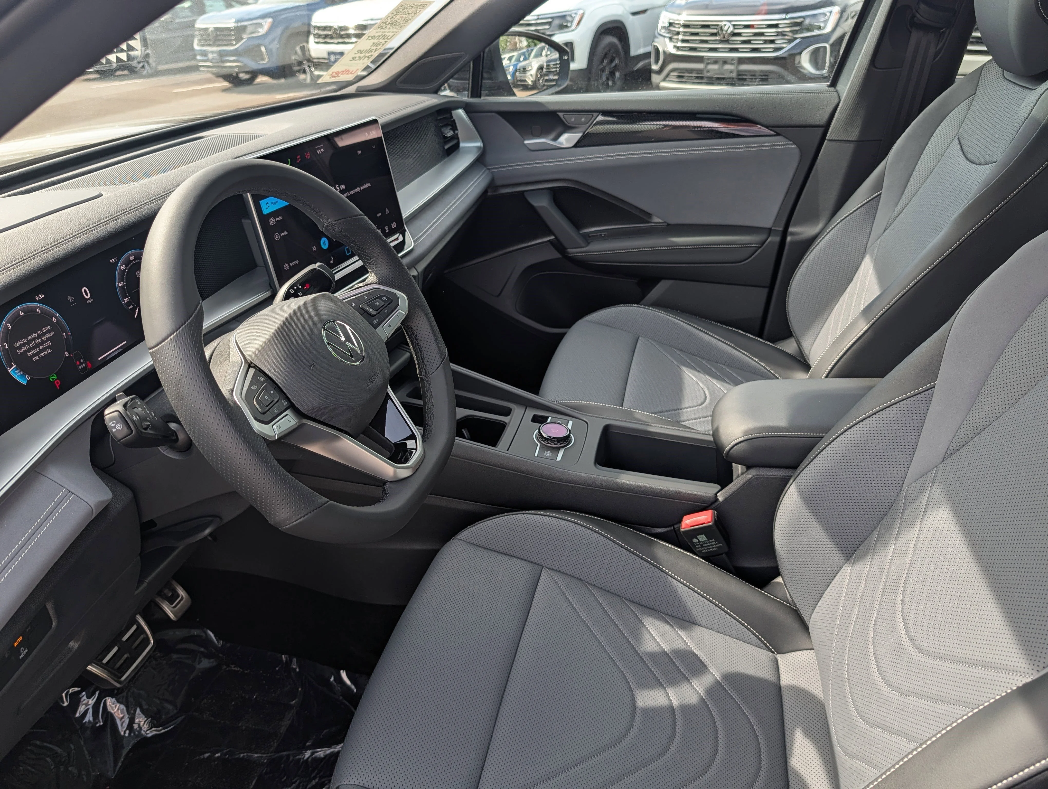 New 2026 Platinum Gray Metallic Volkswagen SE R-Line Black image 8