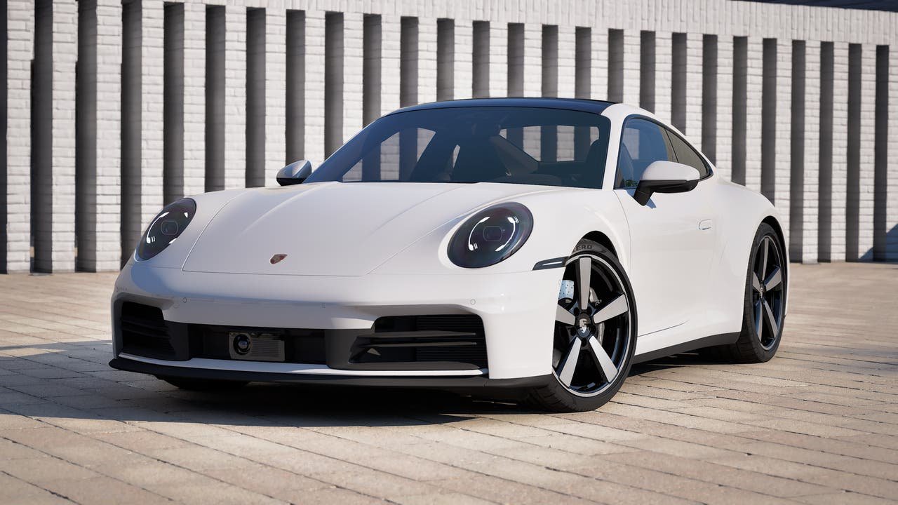 New 2027 White Porsche Carrera image 1
