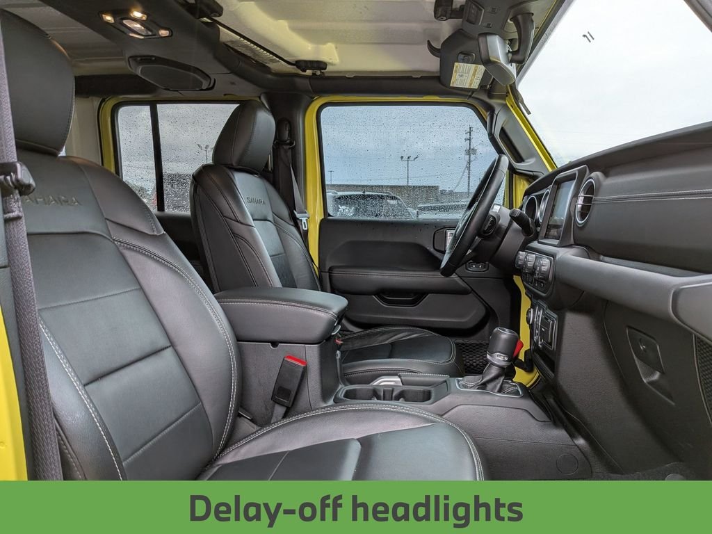 Used 2023 Yellow Jeep Sahara 4xe image 31