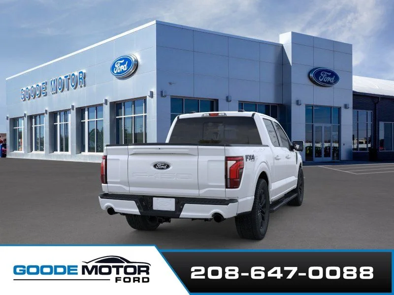 New 2026 Star White Metallic Tri-Coat Ford Lariat® image 8