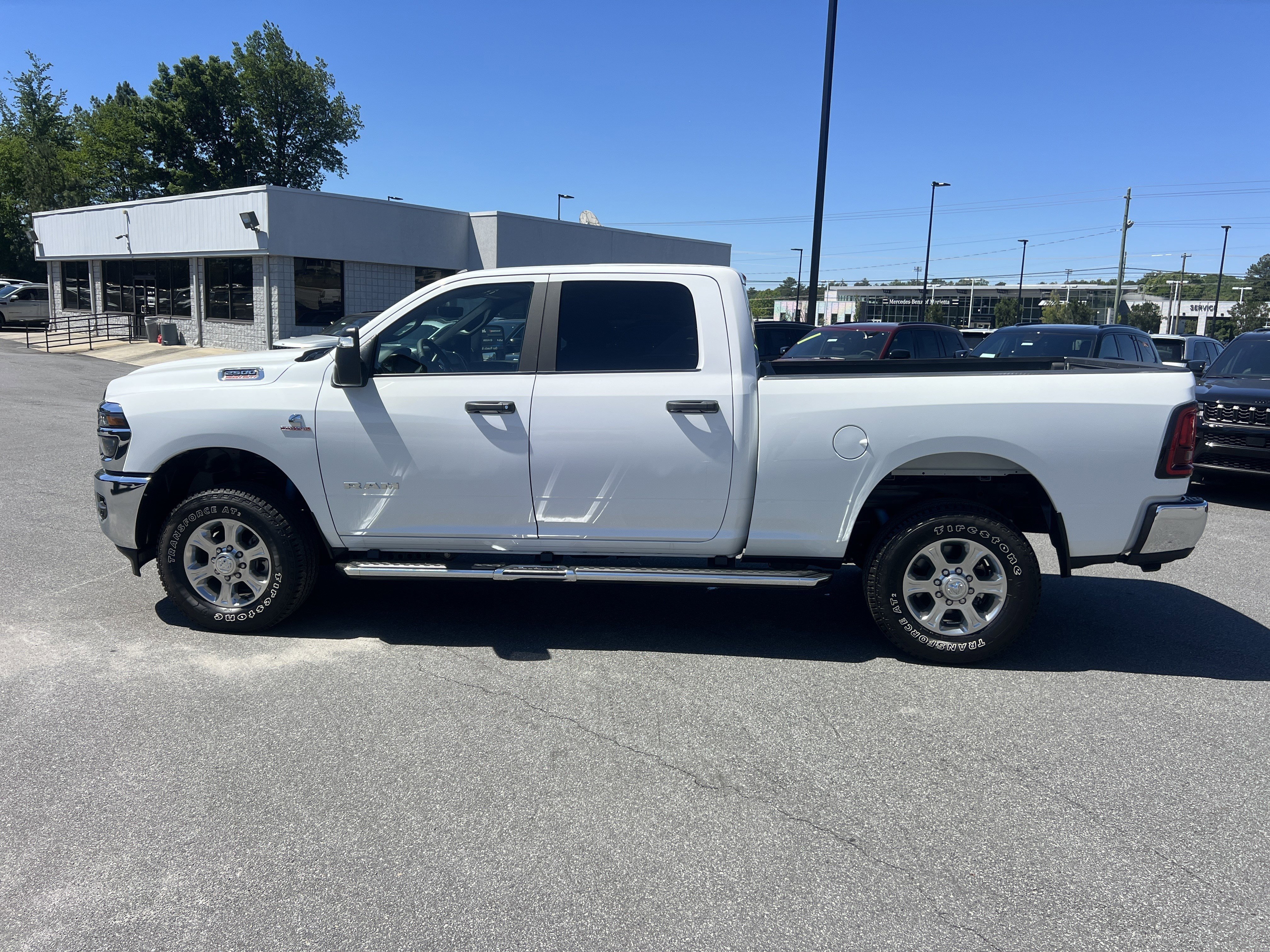 Used 2025 Bright White Clearcoat Ram Big Horn image 4