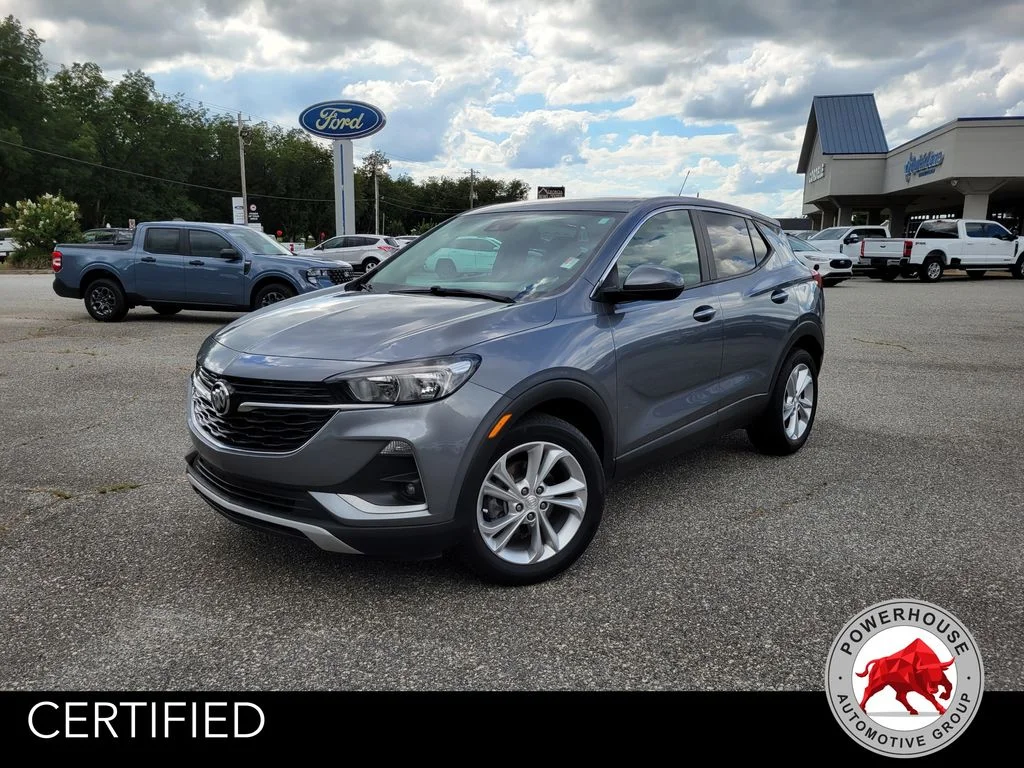 Used 2021 Gray Buick Preferred image 2