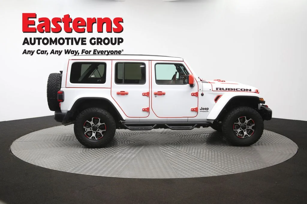 Used 2020 White Jeep Unlimited Rubicon image 48