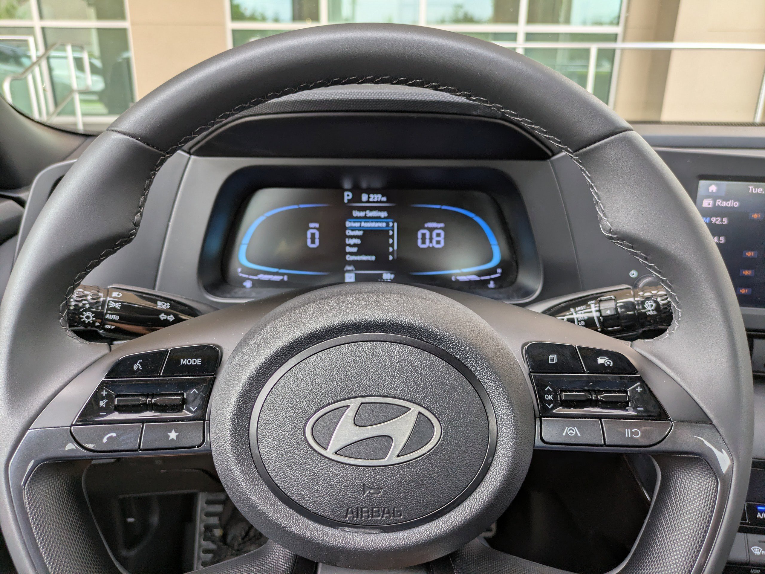 Used 2025 Serenity White Hyundai SEL SPORT image 23