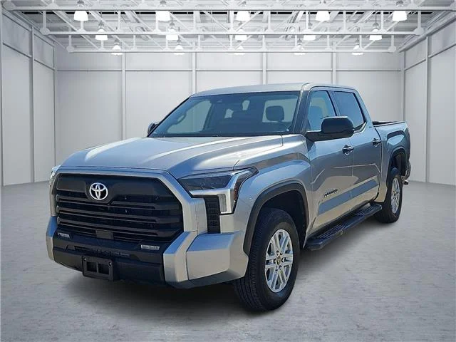 Used 2024 Celestial Silver Metallic Toyota SR5 (A10) 4x4 CrewMax 5.5 ft. box 145.7 in. WB image 1