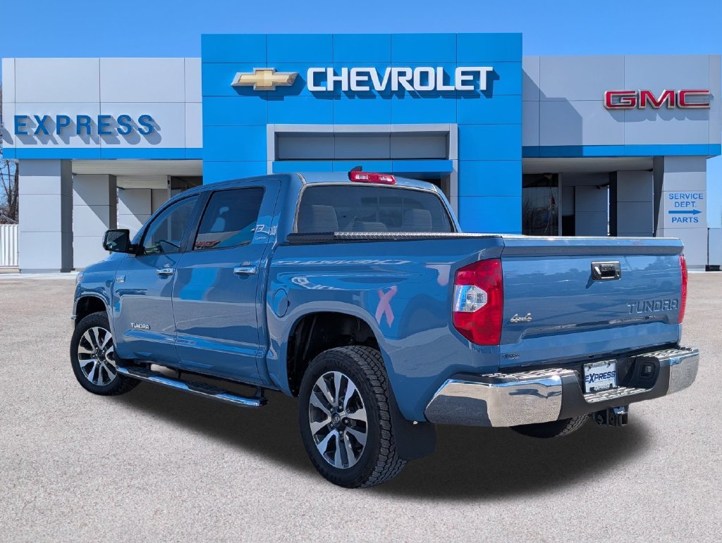 Used 2021 Blue Toyota Limited image 5