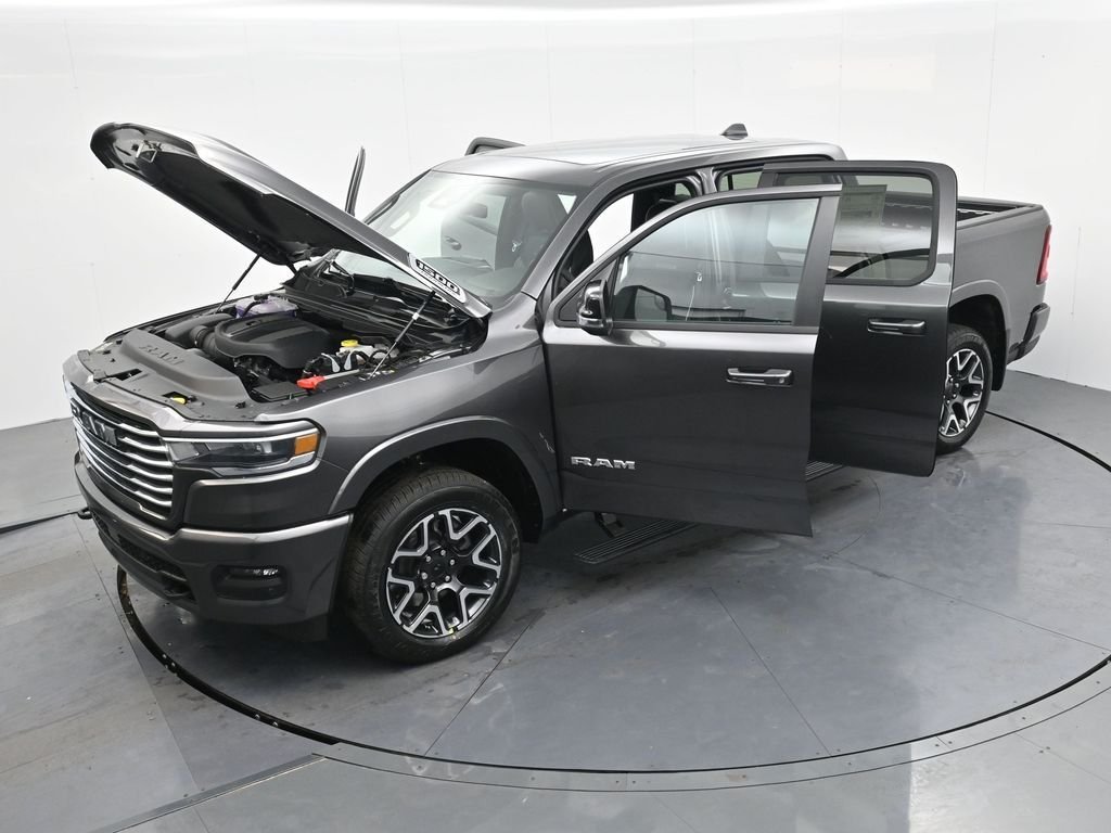 New 2026 Granite Crystal Metallic Clear-Coat Exterior Paint RAM Laramie image 45