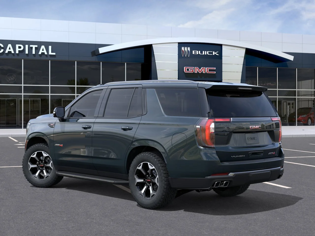 New 2026 MIDNIGHT PINE GMC AT4 image 4