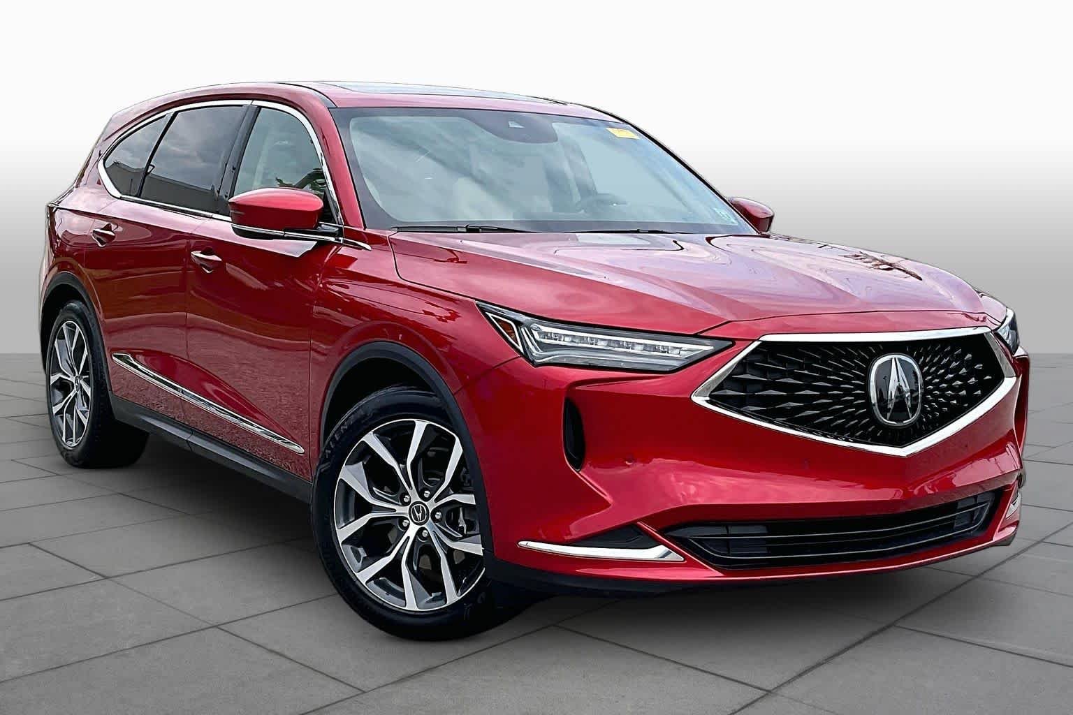 Used 2023 RED Acura w/Technology Package image 2