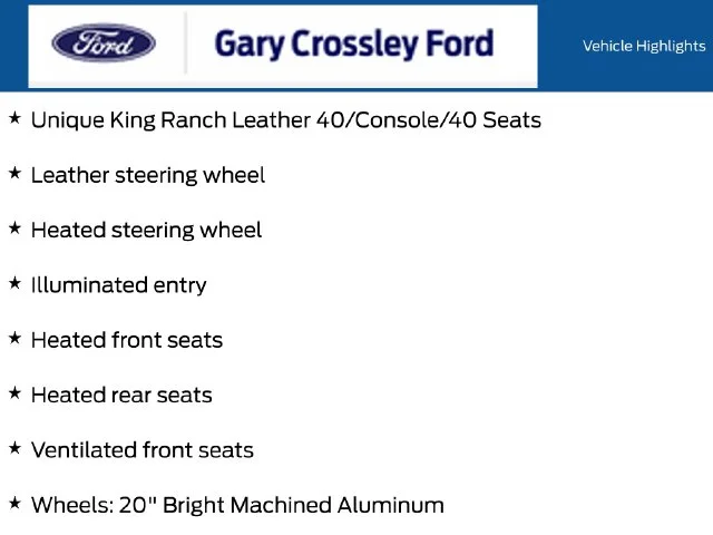 New 2027 Star White Metallic Tri-Coat Ford F-350® King Ranch® image 26