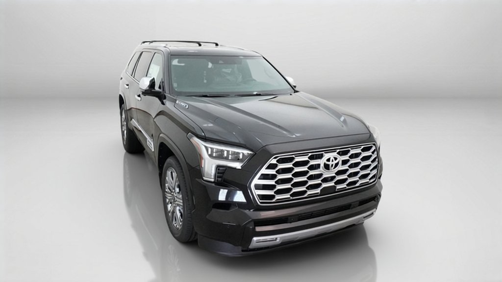 New 2026 Midnight Black Metallic Toyota Capstone image 4