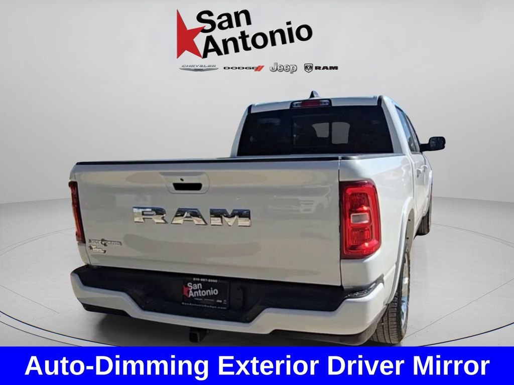 New 2025 Bright White Clear-Coat Exterior Paint RAM Big Horn/Lone Star image 13