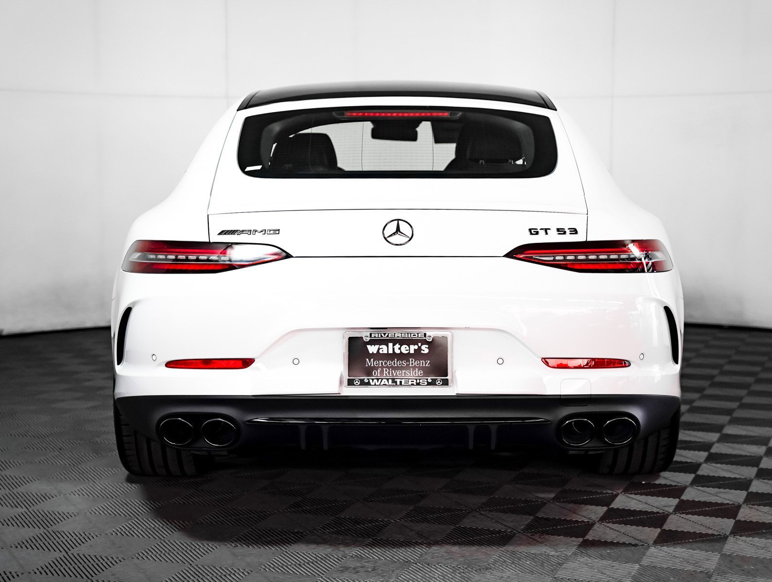 New 2026 MANUFAKTUR Moonlight White Metallic Mercedes-Benz AMG® GT 53 4-Door Coupe image 13