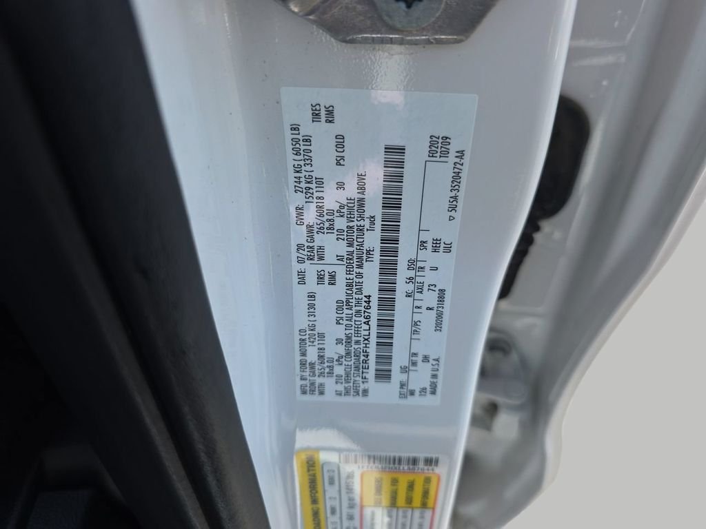Used 2020 White Ford Lariat image 28