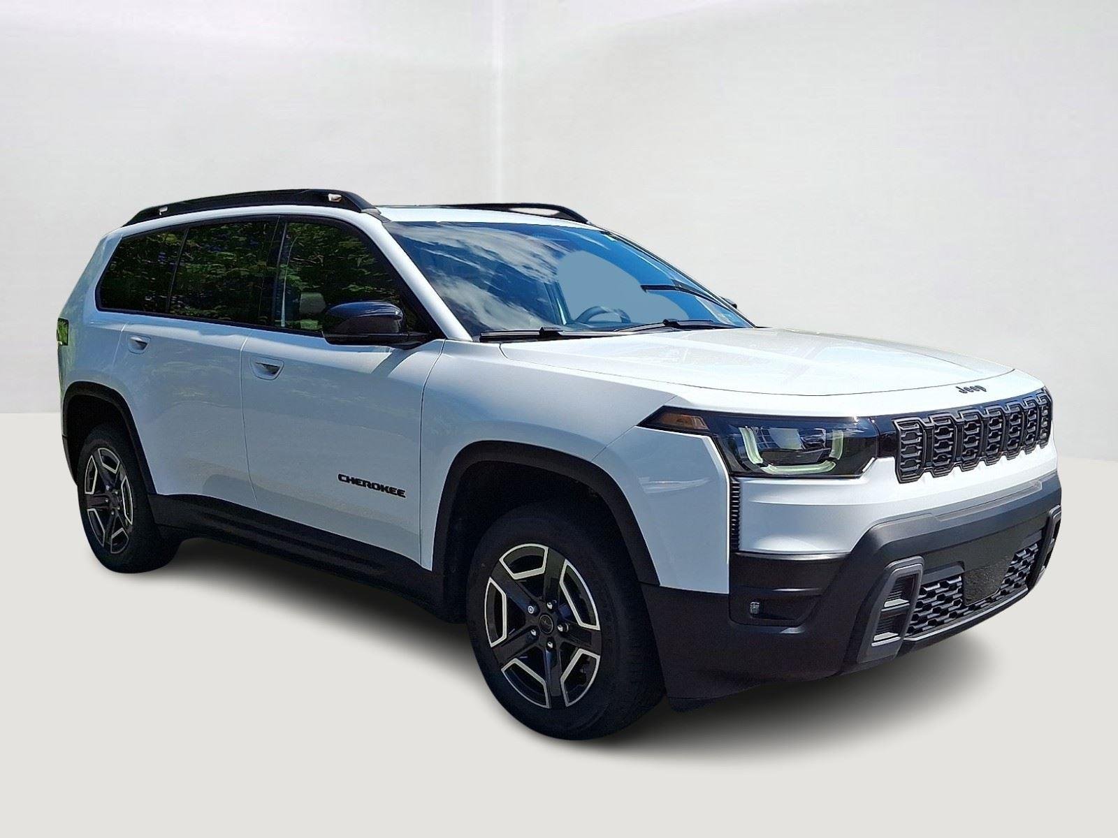 New 2026 Bright White Clear-Coat Exterior Paint Jeep Limited image 2
