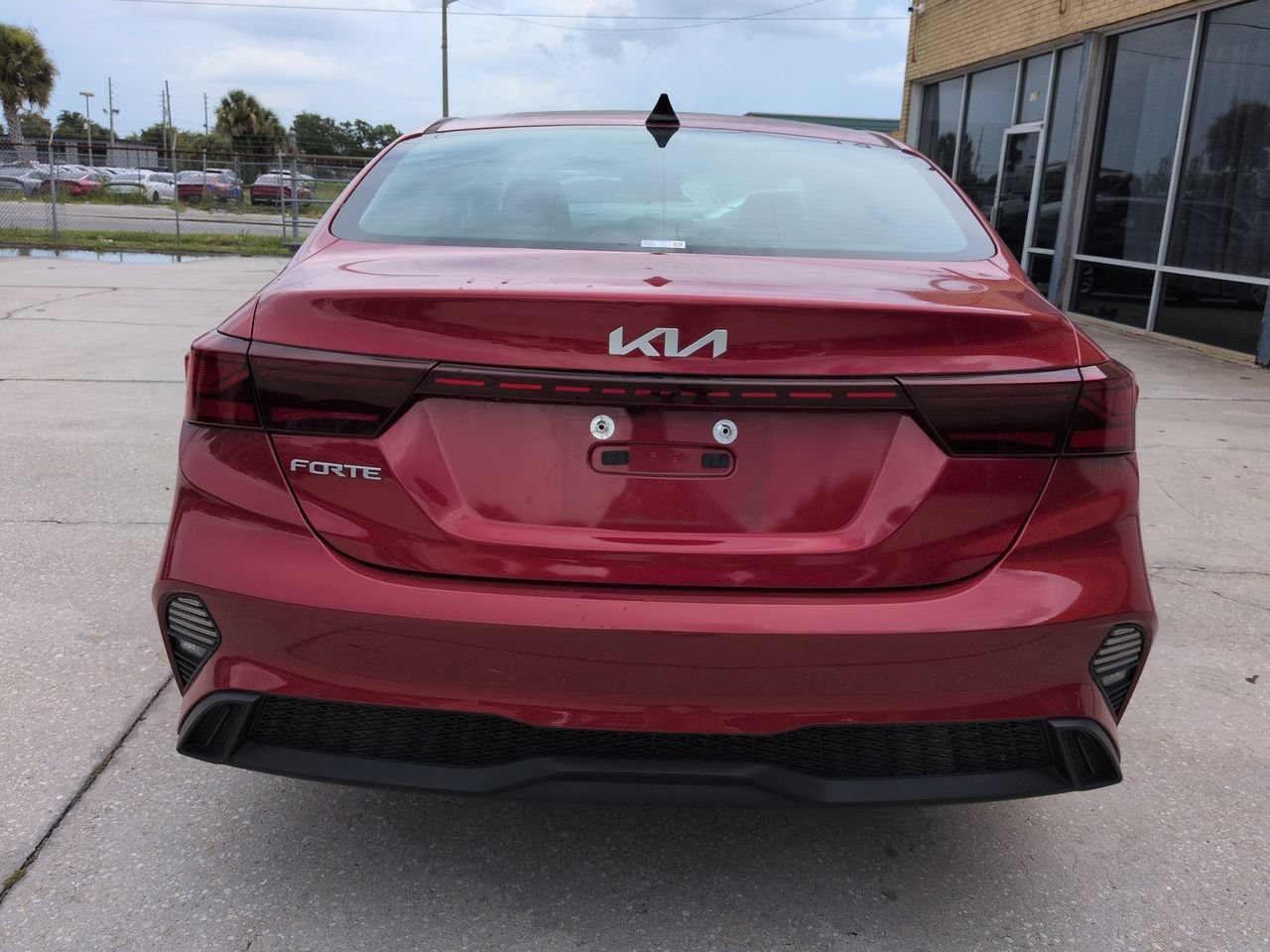 Certified Used 2023 Currant Red Kia LXS image 5