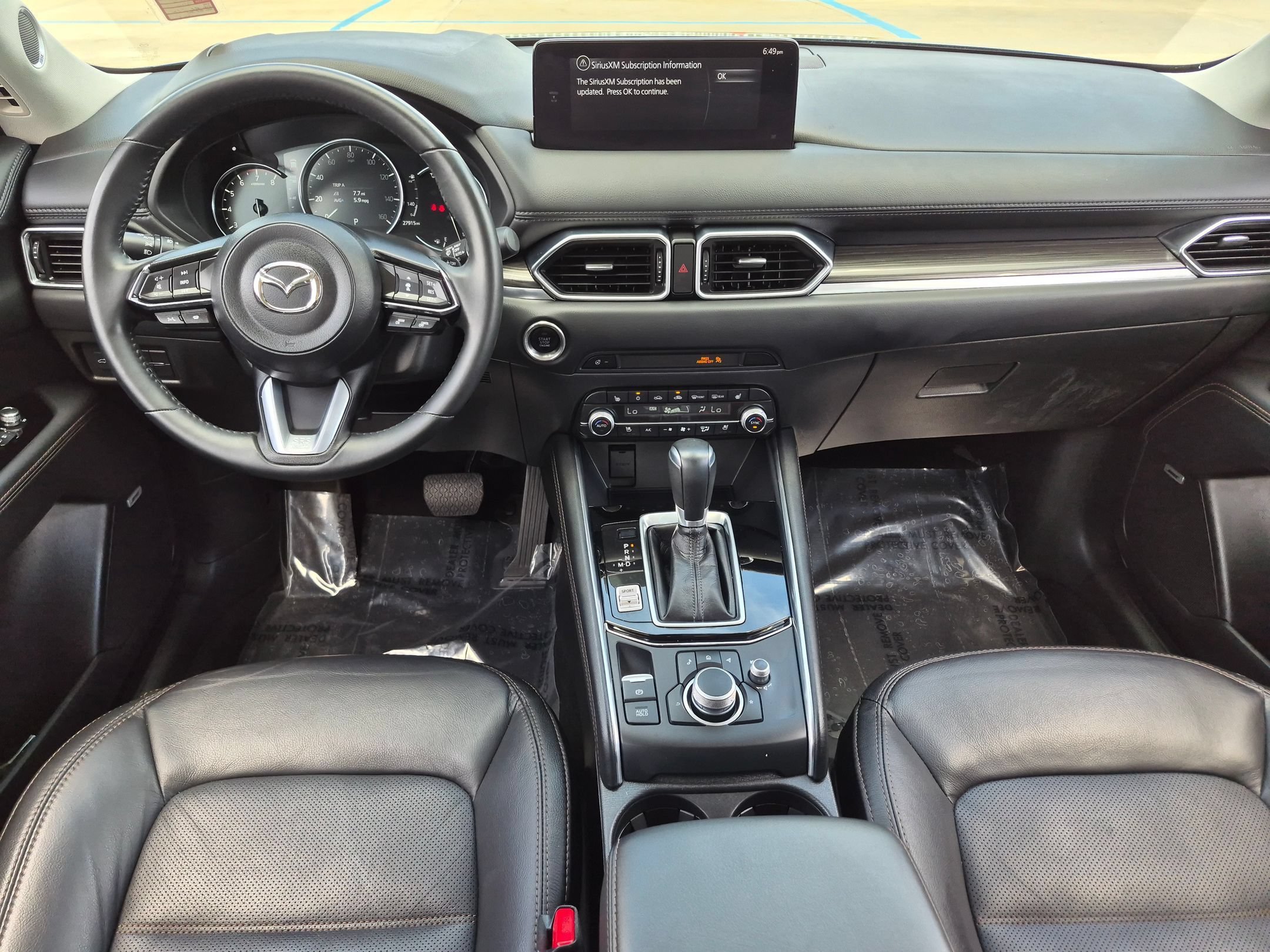 Used 2021 Eternal Blue Mica Mazda Grand Touring AWD image 24