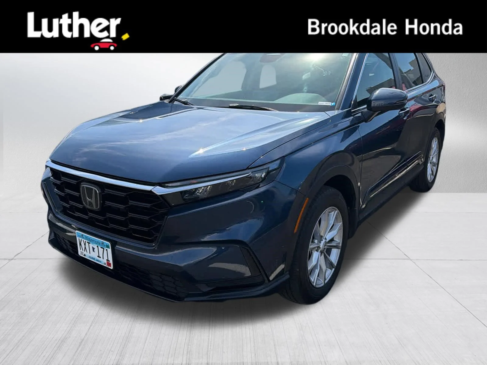 Used 2024 Canyon River Blue Metallic Honda EX image 1