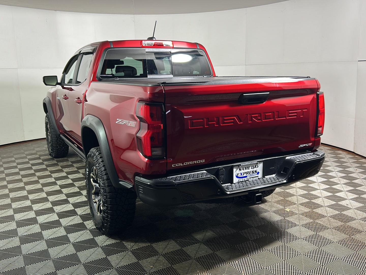 Used 2024 Radiant Red Tintcoat Chevrolet 4WD ZR2 image 10