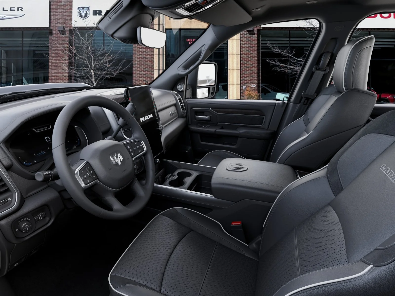 New 2026 Diamond Black Crystal Pearl-Coat Exterior Paint RAM Laramie image 48