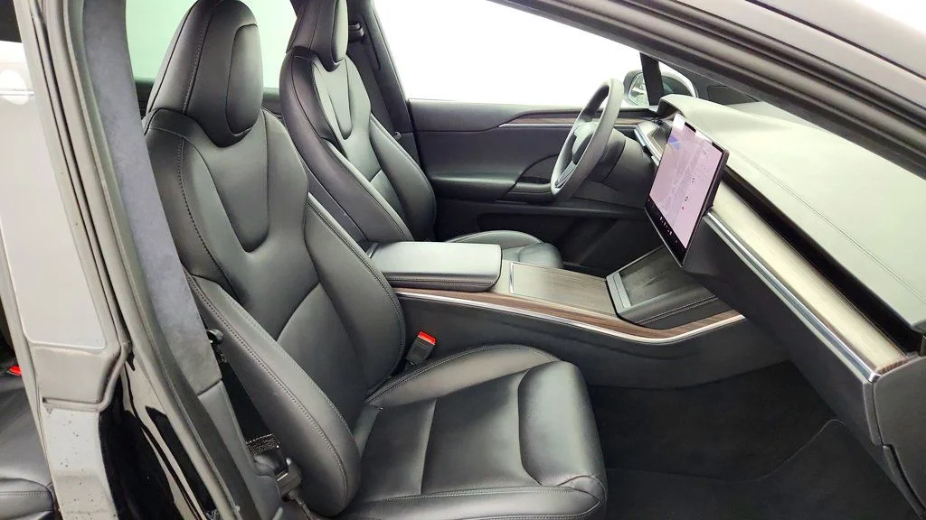 Used 2023 Solid Black Tesla AWD image 30