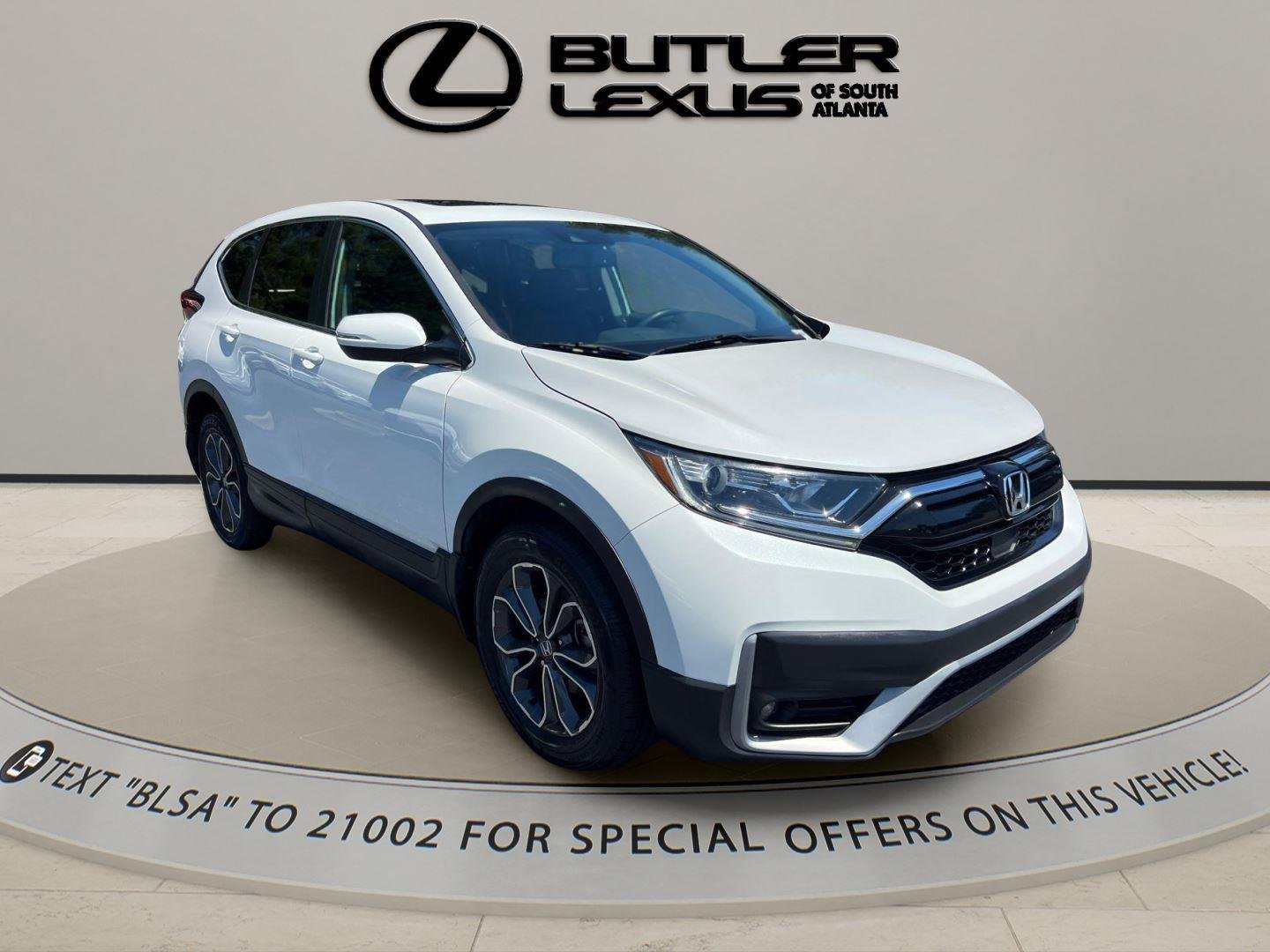 Used 2020 Platinum White Pearl Honda EX-L image 3