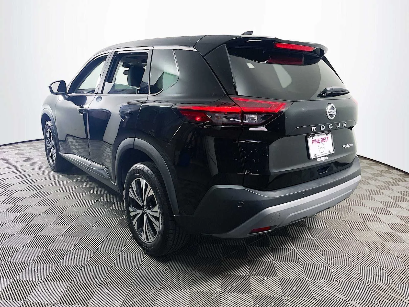 Used 2021 Super Black Nissan SV image 6