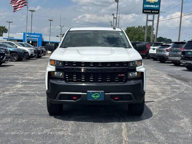 Certified Used 2021 SUMMIT WHITE Chevrolet Custom Trail Boss image 8