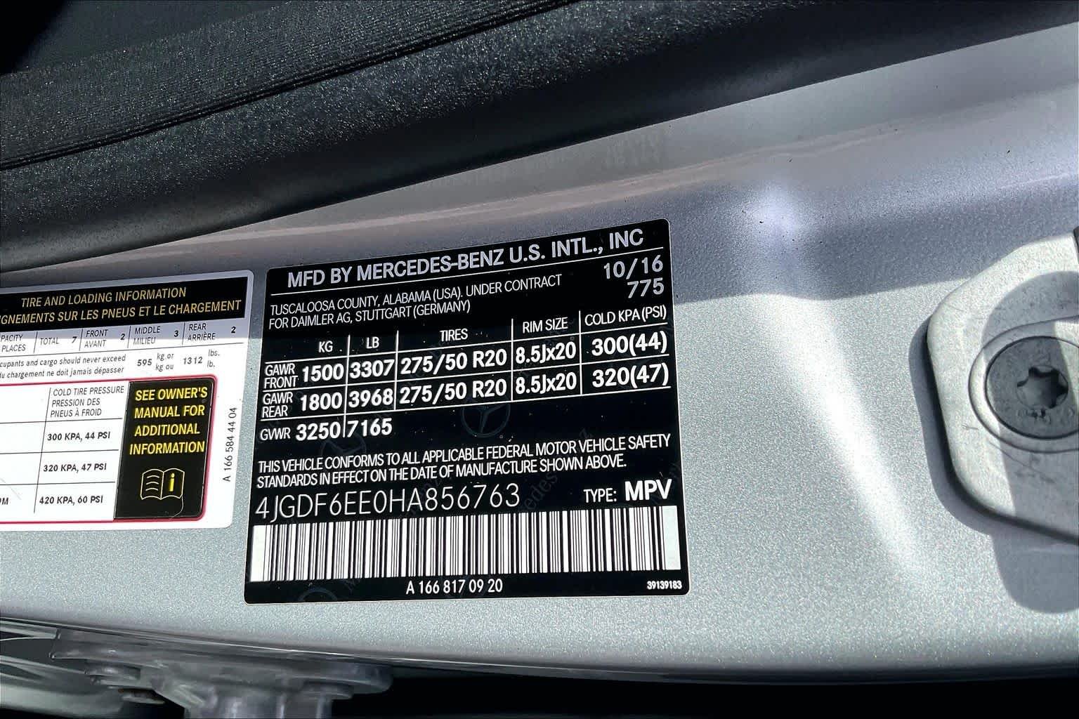 Used 2017 Iridium Silver Metallic Mercedes-Benz GLS 450 image 38