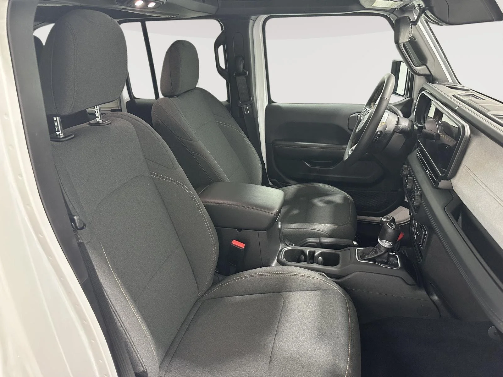 Used 2024 Bright White Jeep Sahara image 26