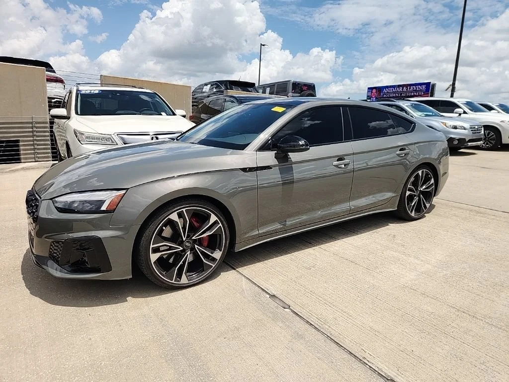 Used 2024 Chronos Gray Metallic Audi Premium Plus image 1