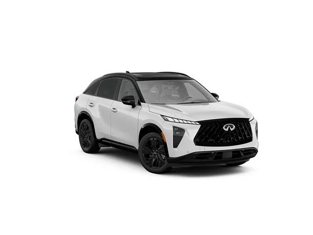 New 2027 Radiant White/Black Obsidian INFINITI Sport AWD image 3
