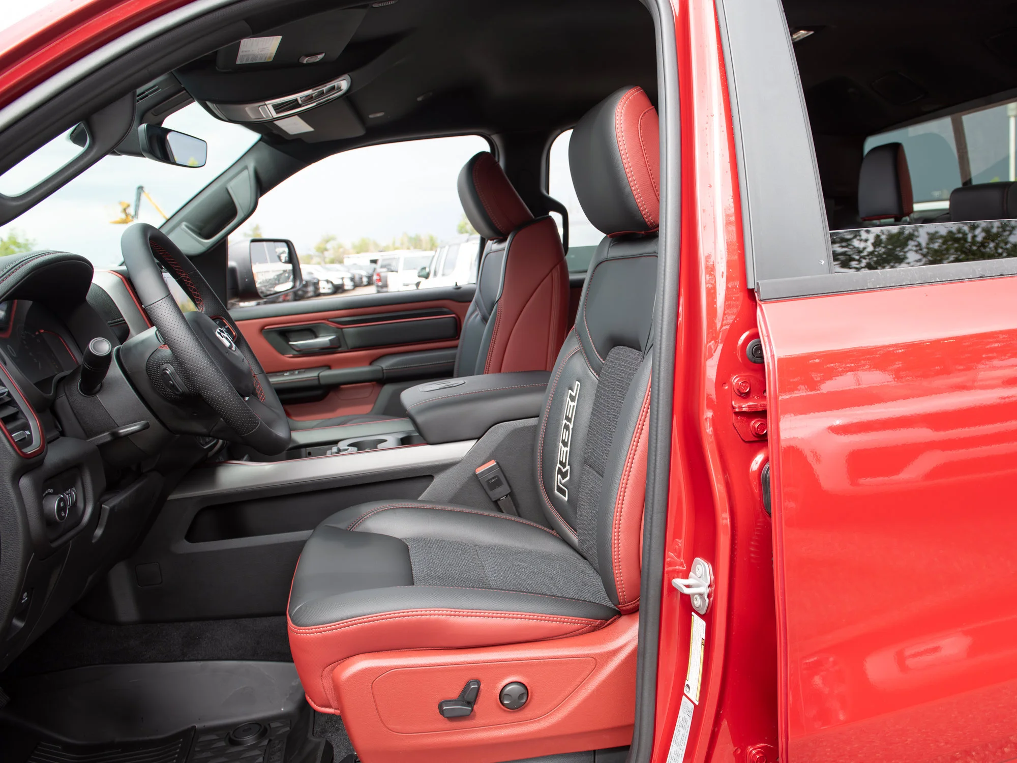 New 2026 Red RAM Rebel* Crew Cab 4x4, 33 Inch A/T Tires, Alpine Audio, Nav, Heated Seats/Wheel image 23