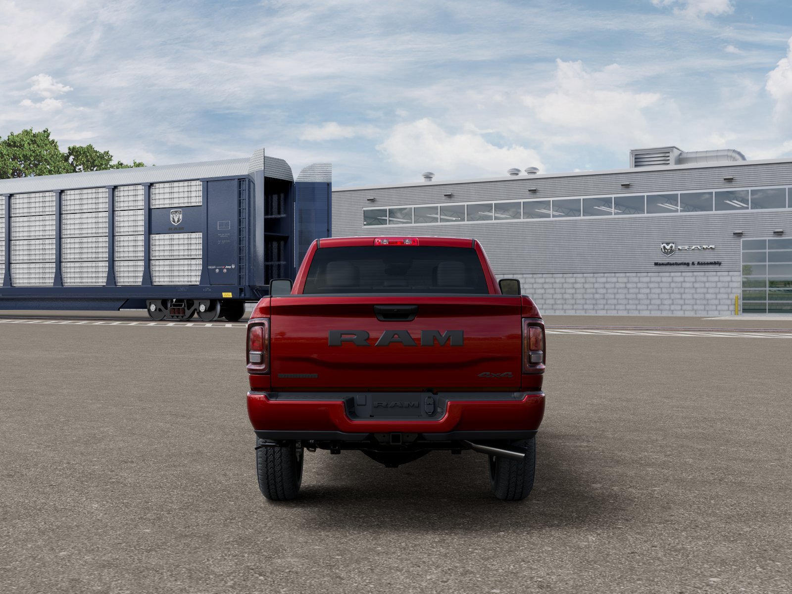 New 2026 Molten Red Pearlcoat RAM BIG HORN image 7