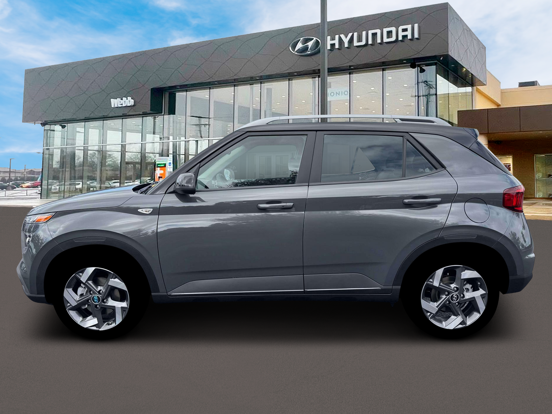 New 2026 Gray Hyundai SEL w/Two-Tone Roof image 3