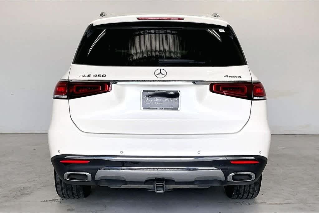 Certified Used 2022 MANUFAKTUR Diamond White Bright Mercedes-Benz GLS 450 image 4