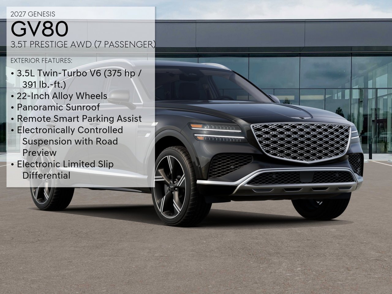 New 2027  Genesis 3.5T PRESTIGE image 3