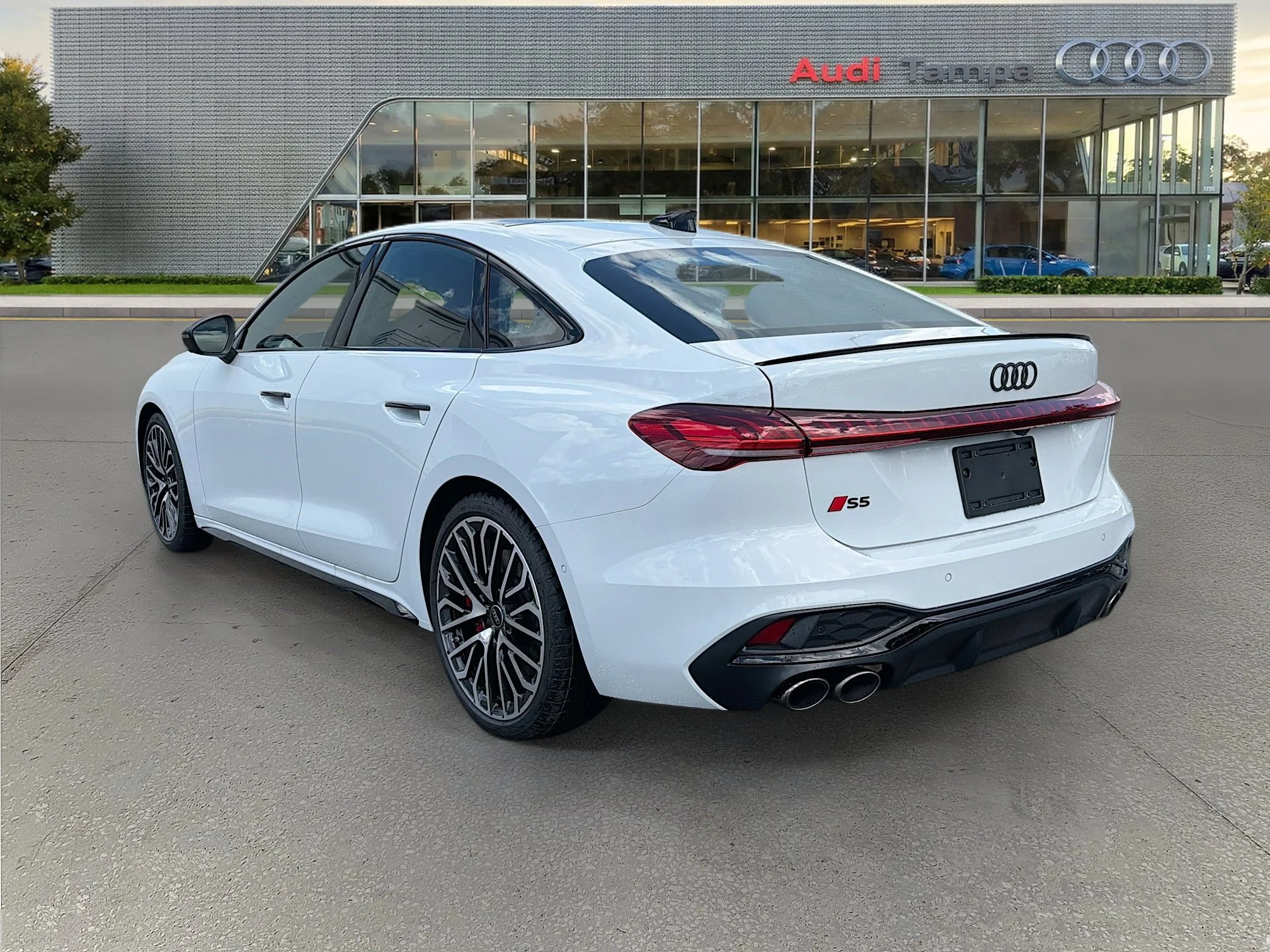 New 2026 Glacier White Metallic Audi Premium Plus image 5