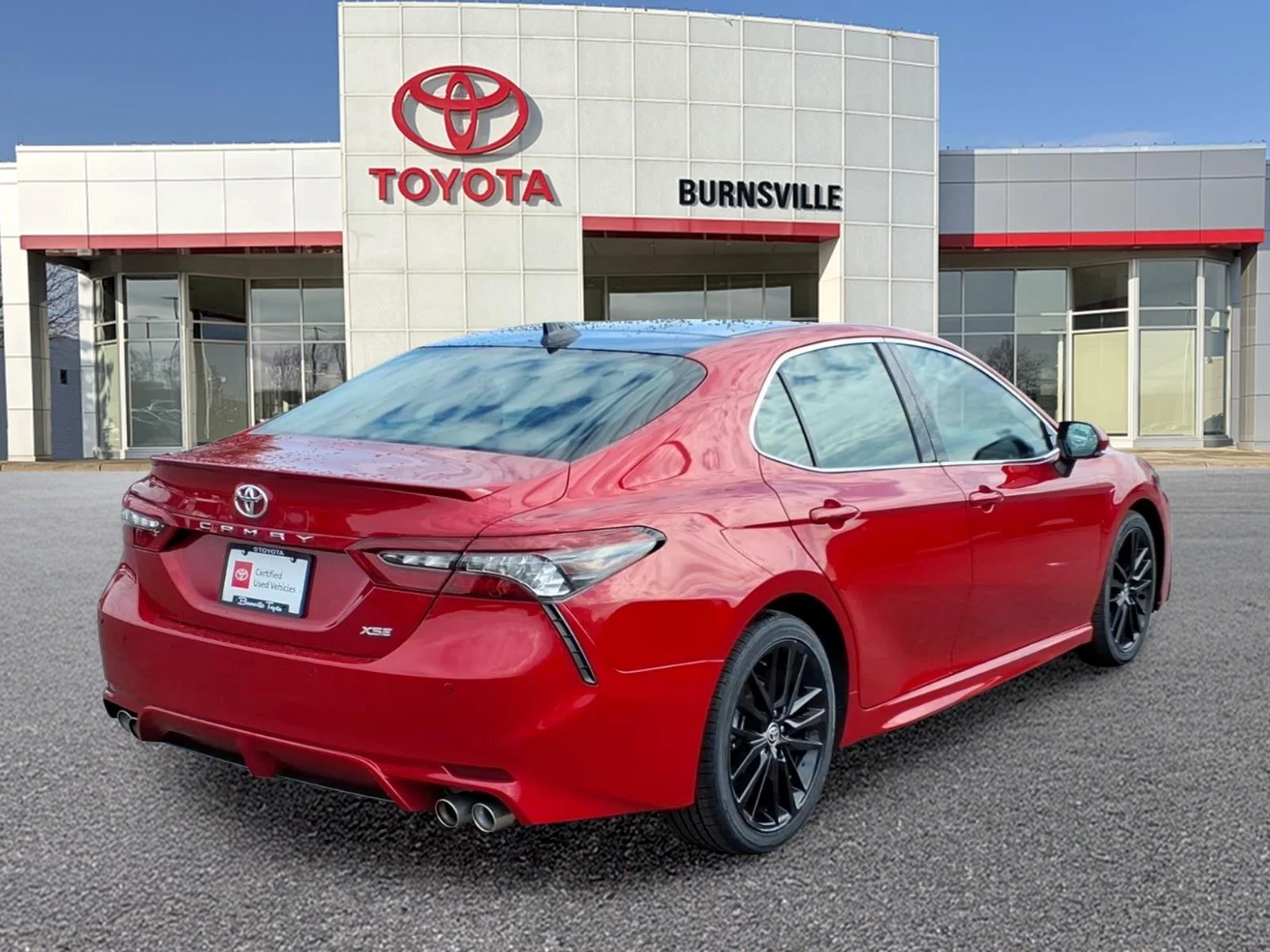 Certified Used 2023 Red Toyota XSE V6 image 3