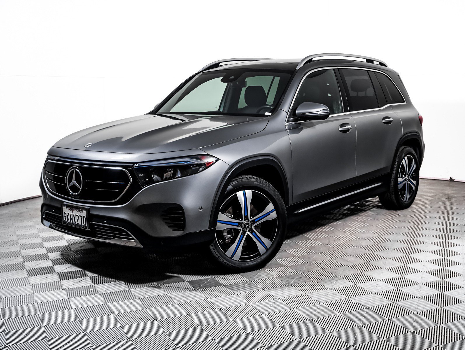 Certified Used 2023 Mountain Grey Metallic Mercedes-Benz EQB 300 4MATIC® SUV image 1