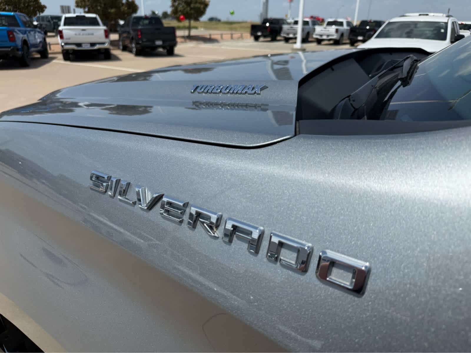Used 2025 Sterling Gray Metallic Chevrolet Custom image 11