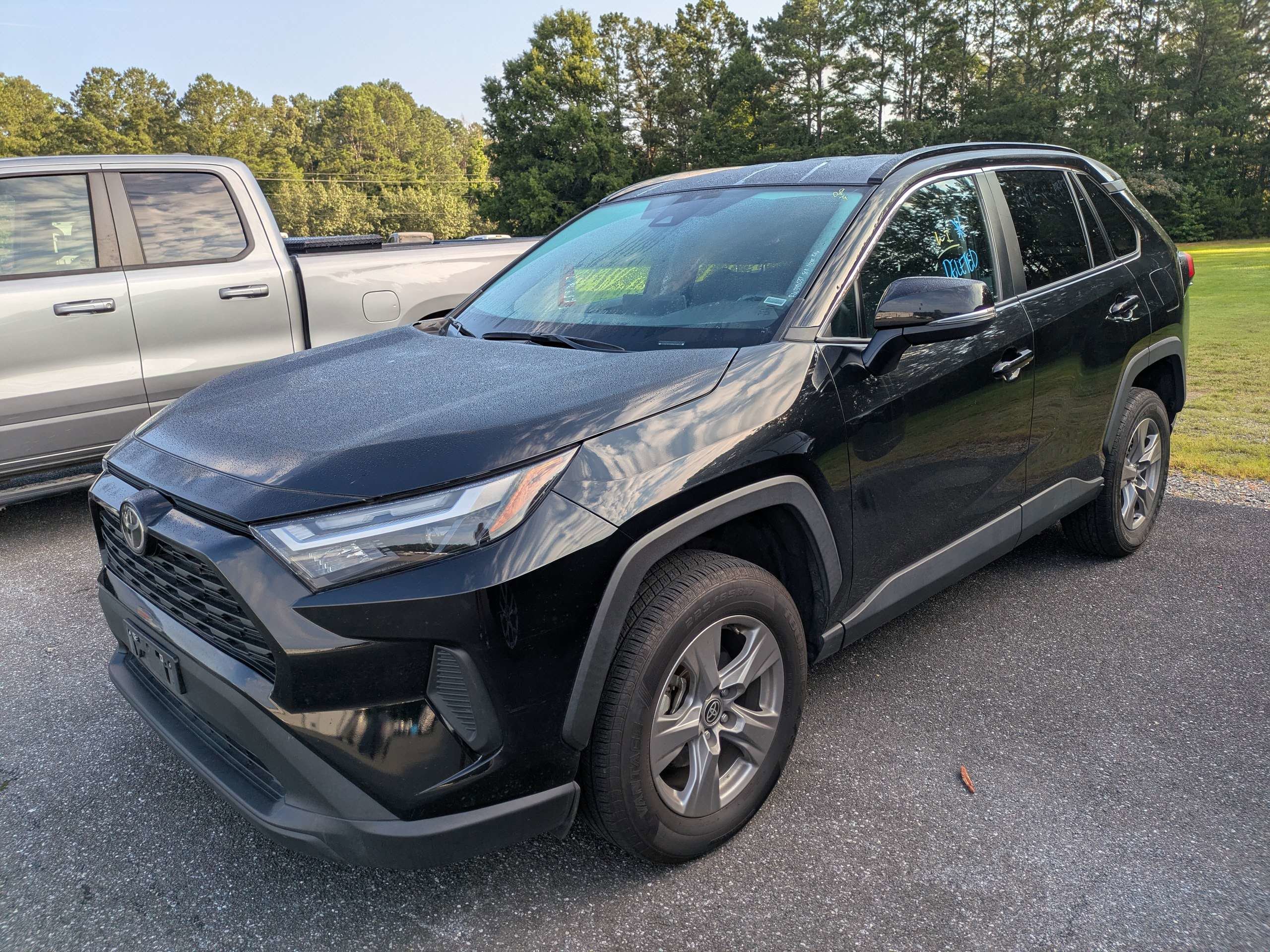 Used 2024 Midnight Black Metallic Toyota XLE image 2