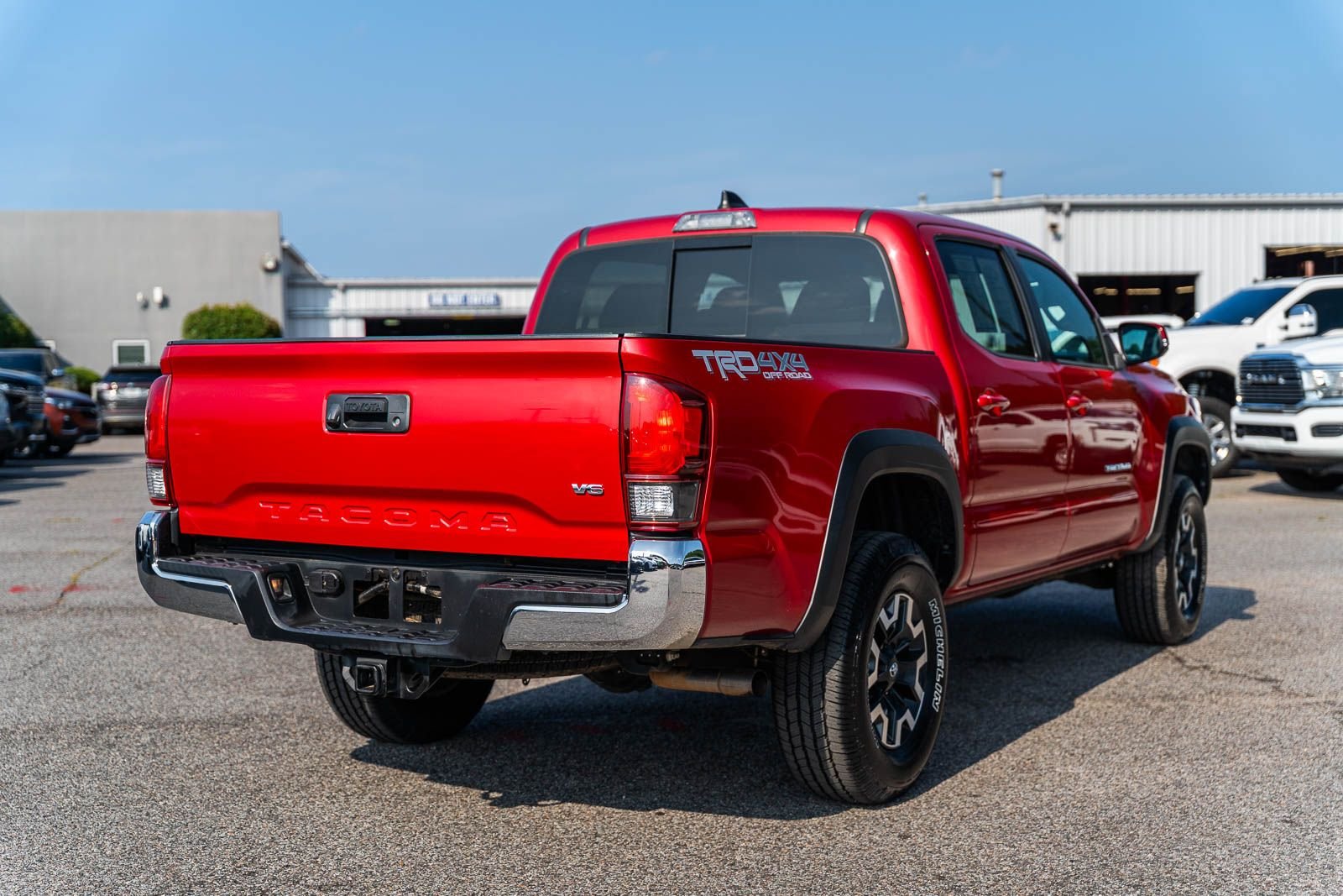 Used 2021 Red Toyota TRD Off-Road image 6