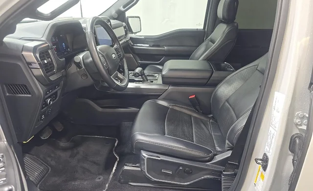 Used 2024 Gray Ford Lariat image 2
