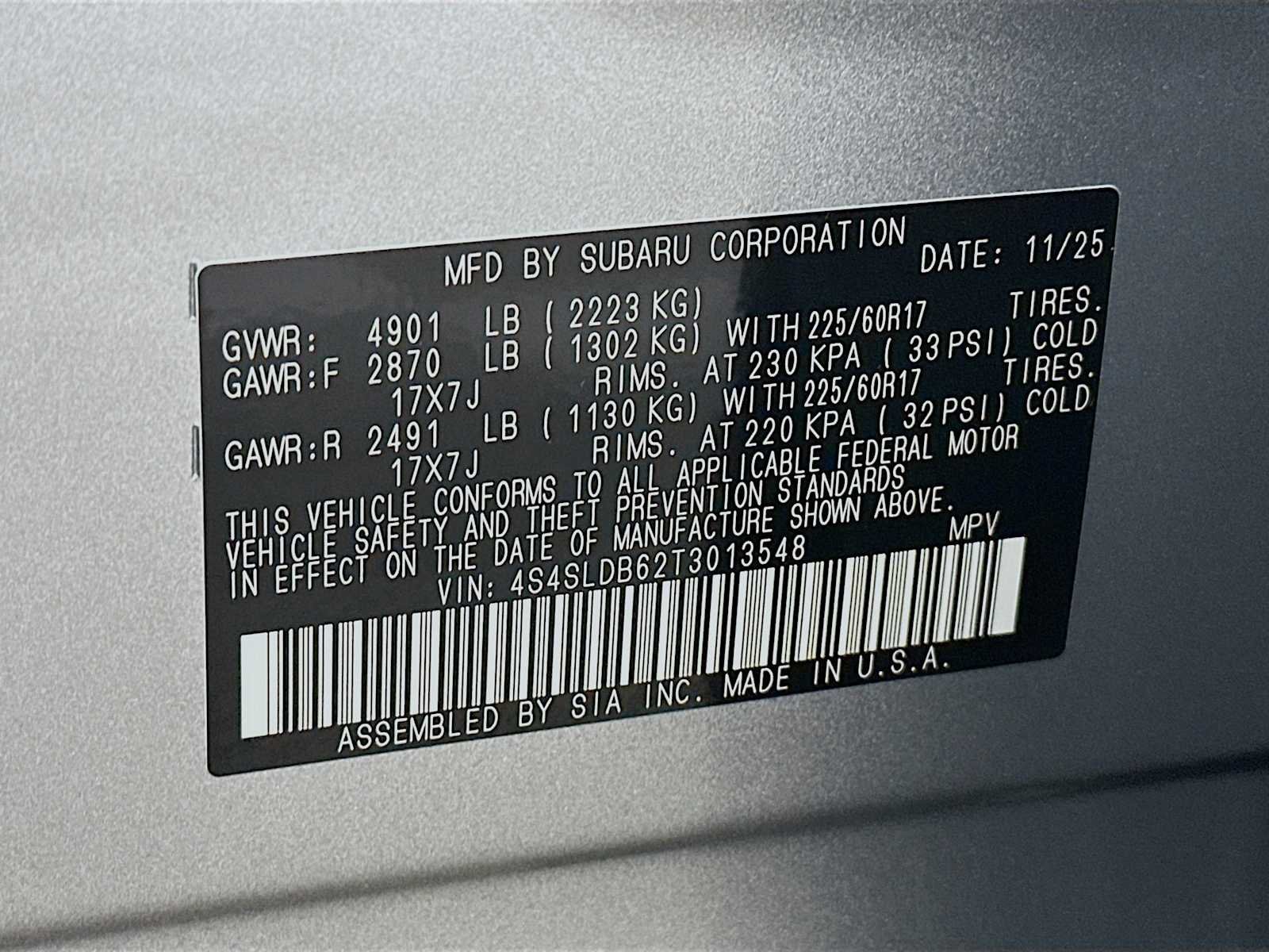 Certified Used 2026 Ice Silver Metallic Subaru Premium image 30