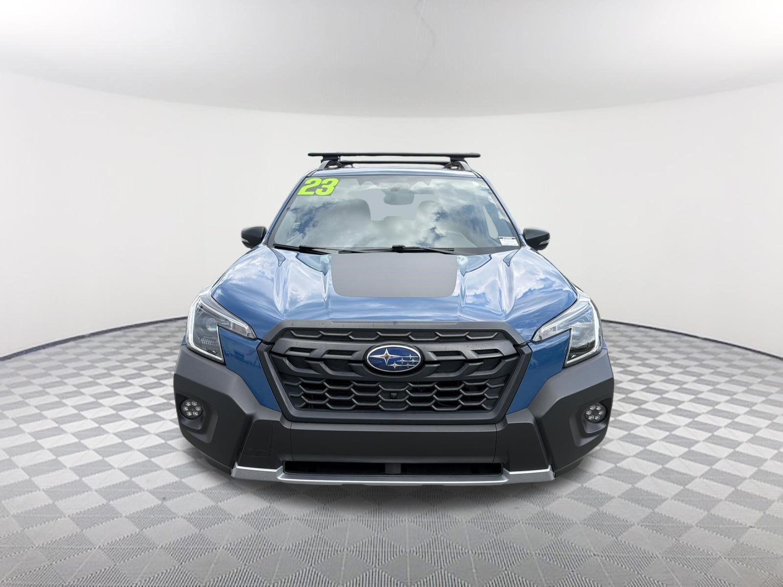 Used 2023 Geyser Blue Subaru Wilderness image 2