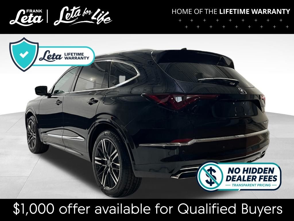 New 2026 Majestic Black Pearl Acura w/Advance Package image 3