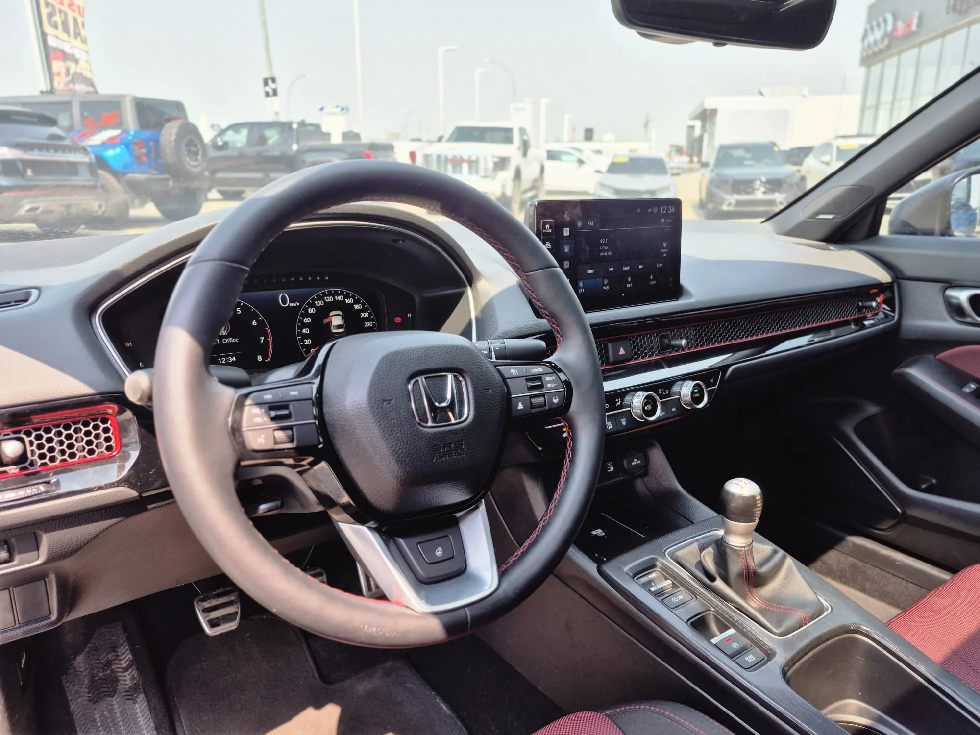 Certified Used 2026 Crystal Black Pearl Honda Manual*6spd Manual | Adaptive Cruise | Nav | Bose | Htd Bucket Seats | Sunroof | Htd Wheel image 6