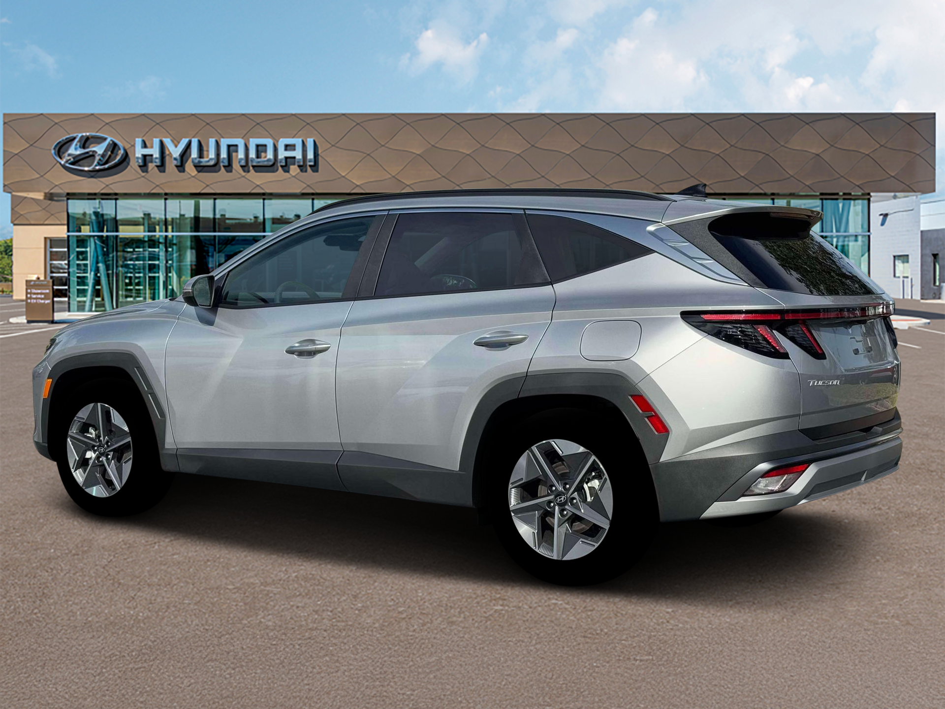New 2026 Shimmering Silver Hyundai SEL Premium FWD image 4