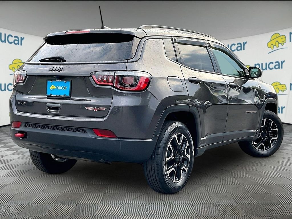 Used 2020 Granite Crystal Metallic Clearcoat Jeep Trailhawk image 6